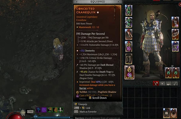 The Death Trap Rogue Build in Diablo 4 Season 6