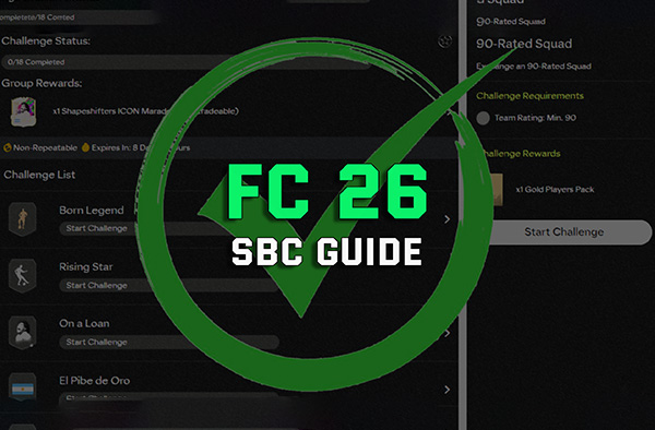 FC 26 SBCs Become Key Strategy for Ultimate Team Progression