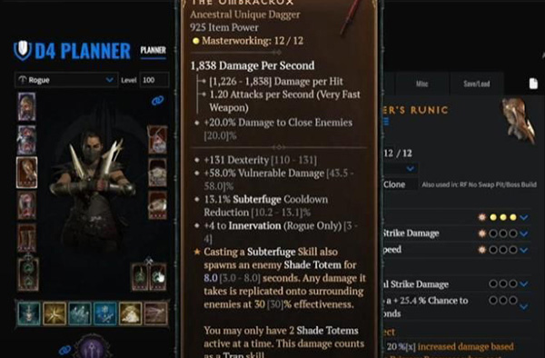 D4 Season 5 Rogue: The Return of Twisting Blades Build